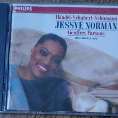 CD Jessye Norman - Handel, Schubert, Schumann, Handel, Schubert