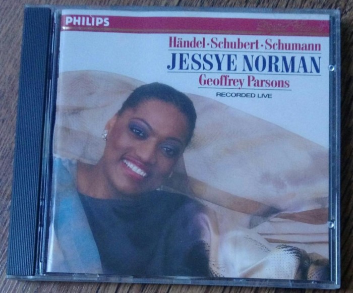 CD Jessye Norman - Handel, Schubert, Schumann, Handel, Schubert