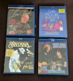 Santana Gary Moore Daryl Hall John Oates Les Paul Bluray disc + DVD