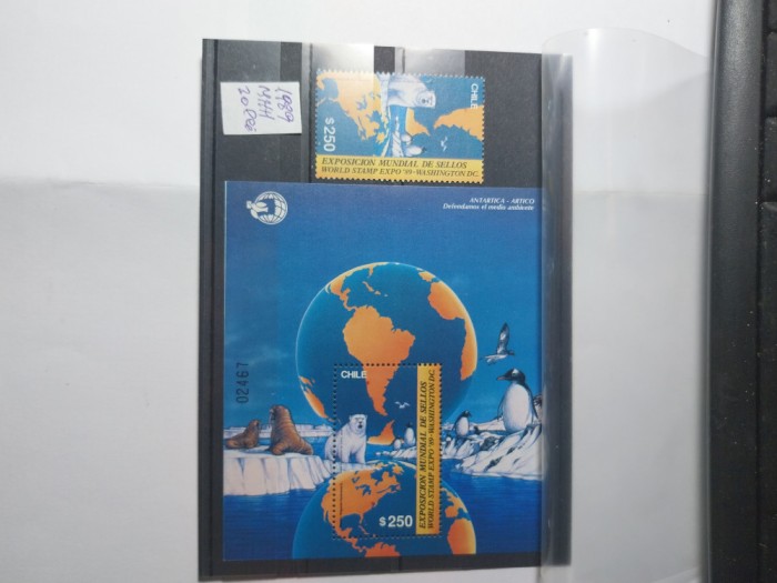 timbre chile 1989