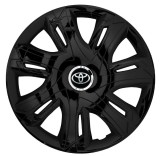 Cumpara ieftin Set 4 Capace Roti pentru Toyota, model Supernova Black, R16, Autohelix MSA