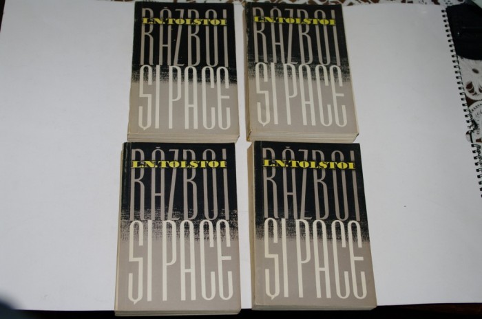 Razboi si pace - L. N. Tolstoi - 4 vol. - 1961