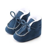 Ghetute imblanite cu siret - Bleumarine (Marime Disponibila: 3-6 luni (Marimea