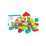 Joc de construit Eco Kim Blocks Miniland, 40 piese, 18 luni+