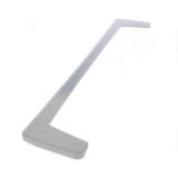 Profil alb frontal raft sticla frigider C00114611 Indesit 482000022840
