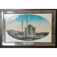 Carte postala, Constantinopole,, MosqueeValide a Ortakcuy Bosphore, color