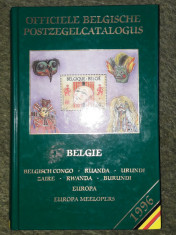 Catalog/album filatelic,timbre din Belgia 1996,Zair,Rwanda,Congo,Burundi,Europa foto