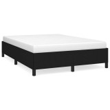 Cumpara ieftin Cadru de pat fara saltea, negru, 140x200 cm, textil