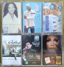 Casete audio cu muzică Rock, Pop, Disco , prețul este pentru o singură Casetă!