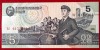 COREEA DE NORD North Korea 5 Won 1998 UNC necirculata **