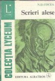Scrierialese N. D. Cocea Editura Albatros 1982 272 pagini Literatura romana Carti de colectie Idei de cadou