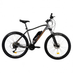 Bicicleta Electrica Devron Riddle M1.7, roti 27.5 Inch, L, Putere motor 250 W, Viteza maxima 25 km/h (Gri)