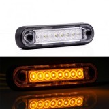 Lampa Gabarit LED Fristom FT-073Z LONG 12-36V, 120mm, Omologare E9, EMC, Auto, Camion, Remorca