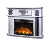 Semineu electric Roma mini alb &amp; Zakinthos