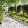VidaXL Borduri pentru gazon 30 pcs Argintiu 100 x 0.5 x 20 cm 865963