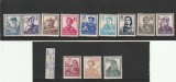 ROMANIA 1955/56 LP 381 UZUALE ACTIVITATI SERIE MNH NESTAMPILATA, Nestampilat