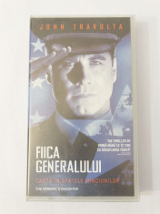 Caseta video VHS originala film tradus Ro - Fiica Generalului foto