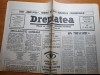 Dreptatea, 12 Aprilie 1990 - Art. Ion Mihalache - Ziar Vechi Original - 4 Pagini