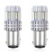 Bec stop frana ciresa auto tip LED UltraBright Canbus R5W, 12V-24V; BA15d P21/5, 12 LED SMD 3020, 2 buc. AutoDrive ProParts