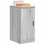 Gossi dulap depozitare garaj gri sonoma 40x51x85 cm lemn masiv de pin
