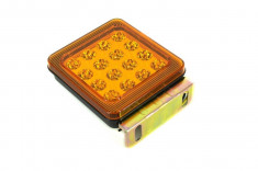 Lampa SMD 6001-2 Lumina: portocalie Voltaj: 12v-24V Rezistenta la apa: IP66 foto