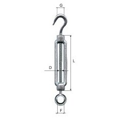Intinzator Carlig - Inel 8Mm / 10/11Mmx110Mm
