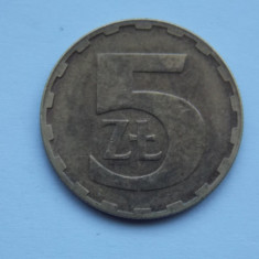 5 zloty 1987 Polonia (small legend)