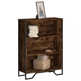 VidaXL Bibliotecă, stejar fumuriu, 80x31x106 cm, lemn prelucrat 848626