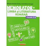 Memorator de limba si literatura romana - Clasele 5-8