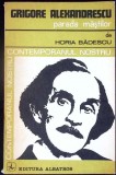 Parada Mastilor - Grigore Alexandrescu, Horia Badescu, Editura Albatros, 1981, Beletristica, Literatura Romana