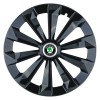 Set 4 Capace Roti 14 inchi (R14) Fame Negru, Compatibile Cu Skoda, Autohelix MSA