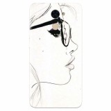 Husa silicon pentru Huawei Nova Lite Plus, Girl Face