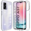 Husa 360 OPPO A57, A77 5G, A77S 4G, A57S, A53, A73, A53S 4G - V2 Transparent fata si spate, ALC MOBILE