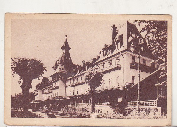 bnk cp Calimanesti - Vedere - circulata 1957 - marca fixa