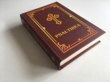 PSALTIREA DUPA EDITIA TIPARITA CU BINECUVANTAREA PS IUSTINIAN, CU RUGACIUNI SI INVATATURI. FORMAT MEDIU 17,5 X 12 CM.