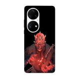 Husa compatibila cu Huawei Nova 8i model Darth Maul, Silicon, TPU, Viceversa