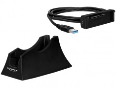 Docking Station SATA HDD 2.5&quot;/3.5&quot; la USB 3.0, Delock 61858