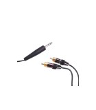 Cablu Jack 6.3 mm STEREO la 2x RCA 1.8m Cabletech