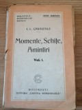 Ion Luca Caragiale - Momente, schite, amintiri (1920)