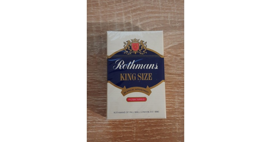 Pachet plin cu tigari ROTHMANS anii '80 Anglia | Okazii.ro