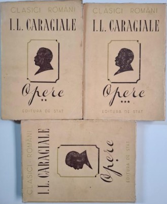 Opere (3 volume) &amp;ndash; I. L. Caragiale foto