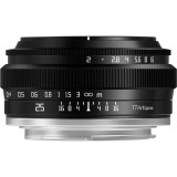 Obiectiv Manual TTArtisan 25mm F2 APS-C Black