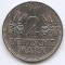 Germania 2 Deutsche Mark 1951 F - Cupru-nichel, 25.75 mm, KM-111 (2)