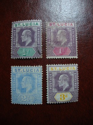 ST. LUCIA EDWARD VII foto