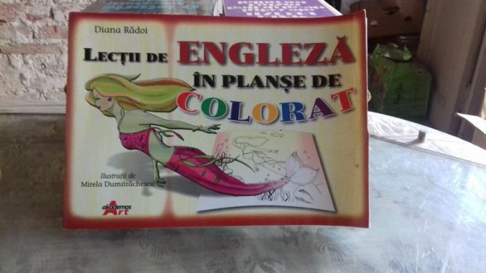 LECTII DE ENGLEZA IN PLANSE DE COLORAT - DIANA RADOI