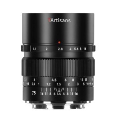 ​Obiectiv Manual 7Artisans 75mm F1.4 Full Frame