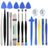 Set 20 Piese Reparatie Telefoane, Tablete, Laptopuri - Surubelnite, Spatule, Ventuze, Deschizatoare Universal Multicolor
