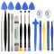 Set reparatie telefoane, 20 elemente, universal, multicolor