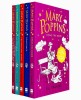 Mary Poppins: The Complete Collection 5 Books Set P.L. Travers (Original Story, Comes Back, Opens Door, Park, Cherry Tree Lane)