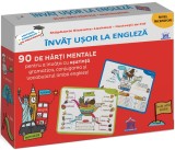 Cumpara ieftin Invat Usor Engleza (Nivel Incepator) - Harti Mentale, Stephanie Eleaume-Lachaud - Editura DPH